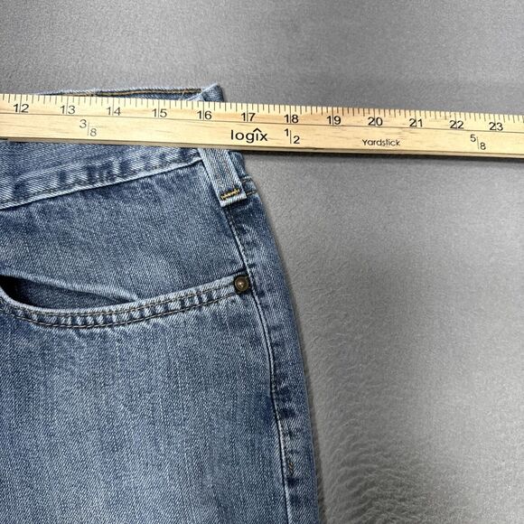 Carhartt Jeans Mens 34x34 Blue Straight Relaxed American‎ Cowboy Workwear Denim - Picture 3 of 12